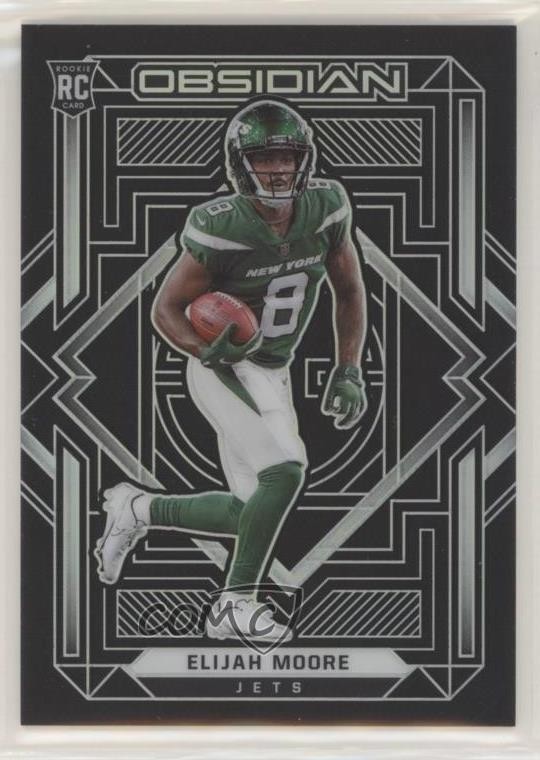 2021 Panini Obsidian Rookies Elijah Moore #121 0c6