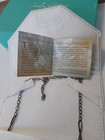 CAROLYN POLLACK solid STERLING 925 SCROLL NECKLACE / Green Chrysoprase pendant. — photo 4