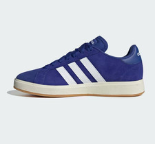 Adidas Grand Court Base 00s Blue White Gum Casual Sneakers Men's Sizes IH1039