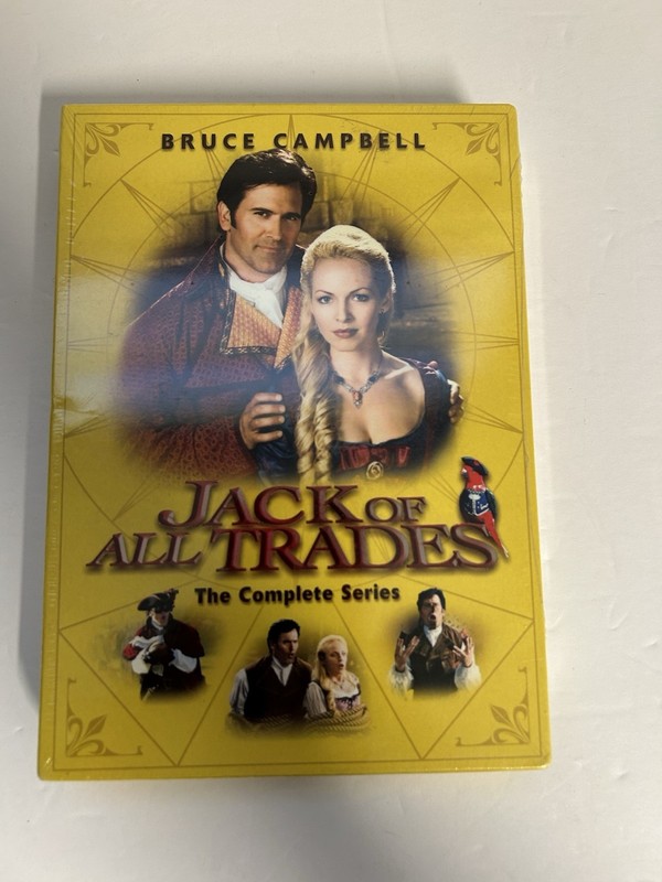 Jack of All Trades The Complete Series DVD Bruce Campbell Factory Sealed NEW NIB