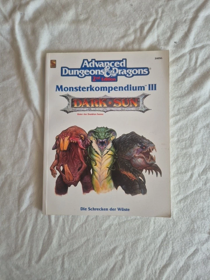 AD&D Monsterkompendium III DARK SUN DEUTSCH - Bild 1 von 4