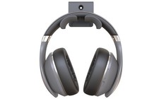 Headphone Wall Mount Under Desk Hanger Gamepad Controller Holder Grey Hook