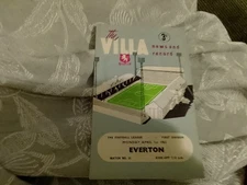 Aston Villa v Everton, Season 1962/63, Division One