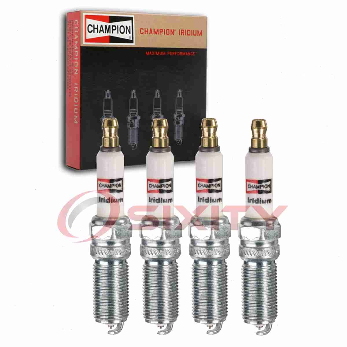 4 pc Champion Iridium Spark Plugs for 2019-2020 Ford Transit Connect 2.0L L4 yu