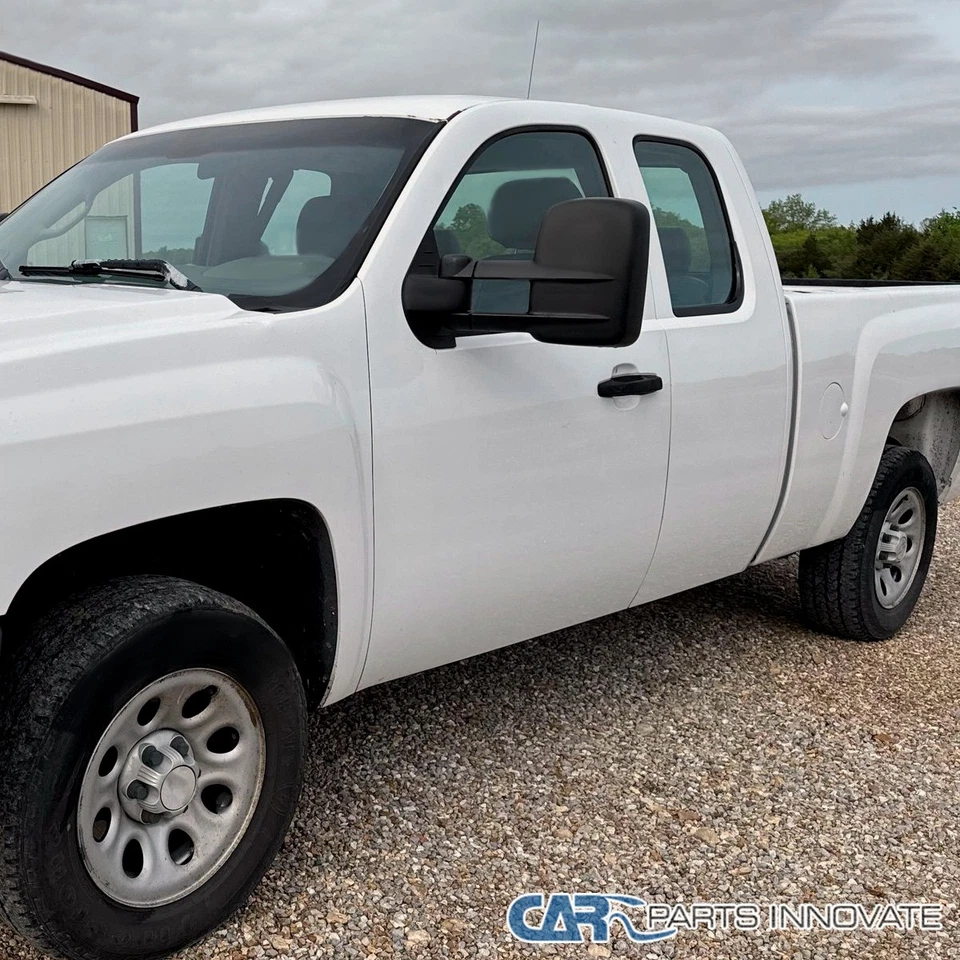 Fully-Adjust Towing Mirrors Fit 07-14 Chevy Silverado GMC Sierra 1500 2500 3500 Foto 3 de 4