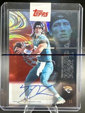 2021 Topps X Trevor Lawrence Football Cards Checklist 30