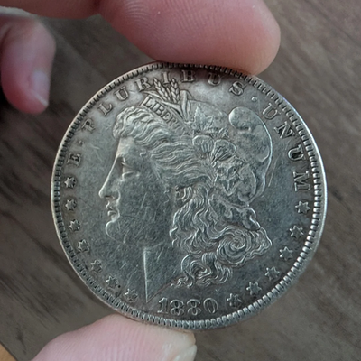 #ad #ad 1880 O Morgan Silver Dollar $60.00