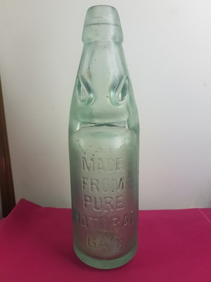 #ad #ad Australian ECKERSLEY amp; SON MELBOURNE PURE CABONIC GAS CODD BOTTLE 1900#x27;s AU $19.99