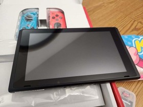 Nintendo Switch With Kirby Case Original Box And Memory Card
