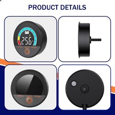 Waterproof Battery Meter Monitor, 12v 24v 36v 48v 60v 72v 84v Digital Display...