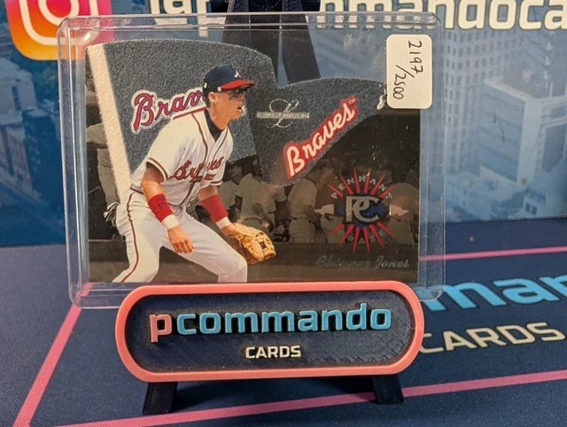 1996 Donruss Baseball - Chipper Jones Die Cut