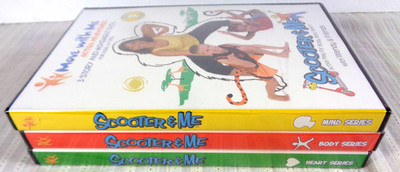 Move with Me Action Adventures: Scooter & Me - Mind Body Heart 9 DVDs BRAND NEW!