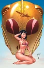 Rocketeer: The Island #1 Cover Art by Marat Mychaels & Ceci de la Cruz LTD 500