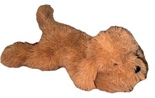 FAO Schwarz Doodle Puppy Dog Goldendoodle Floppy Realistic Brown Soft 20 2022