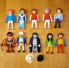 10 alte Playmobil Figuren verschiedene Charaktere 