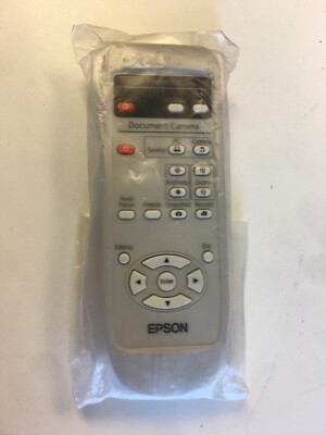 Epson 153867200 Projector Visualiser Document Camera Remote Control new open box