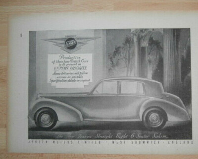 Straight Eight 6-seater or Original 1947