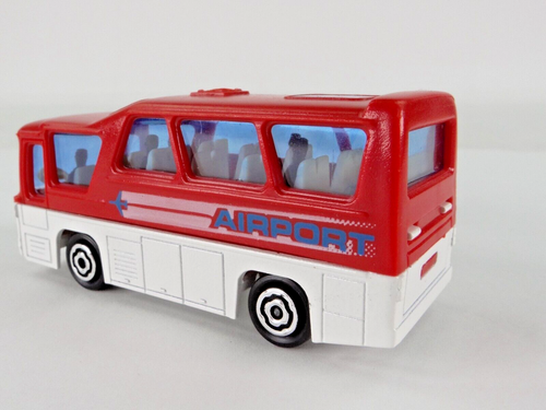 Majorette 262 Minibus, Airport, Diecast, ca. HO 1/87 - Bild 2 von 6