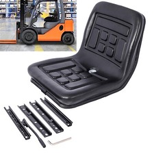 Universal Tractor Seat Replacement Seat Horizontally Adjustable Padded Seat