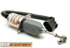 For Bobcat Fuel Shut Off Solenoid Kit S150 S160 S175 S185 T190 Skid Steer shut
