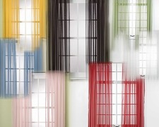 2 PANELS VOILE SHEER FABRIC WINDOW CURTAIN DRAPE ROD POCKET 110" WIDE X 63", 84"