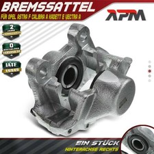 Bremssattel Bremszange Hinten Rechts für Opel Astra F Calibra Kadett E Vectra A