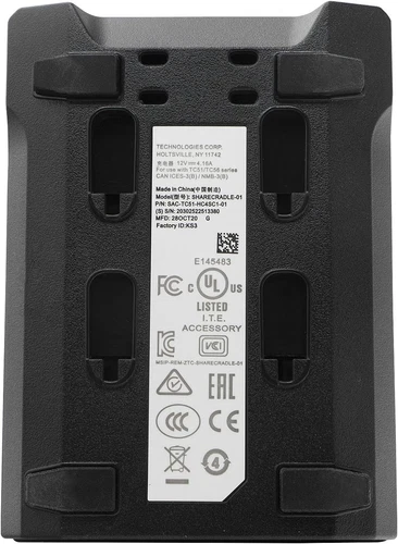 4-Slot Battery Charger Cradle For Zebra TC21 TC26 (SAC-TC2Y-4SCHG-01) 12V 4A - Picture 4 of 10