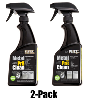 #ad #ad FLITZ All Metal Pre Clean 16oz 473ml TWO PACK AL01706 SEE VIDEO $34.95