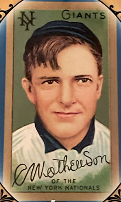 2011 Topps Insert ''Before There was Topps'' Christy Mathewson #BTT2 MLB HOF EX+