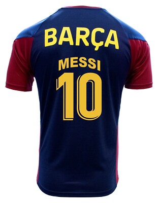 MESSI 10 FC Barcelona 公式ユニフォーム FC Barcelona Leo Messi #10 Jersey Blue & Red Rakuten