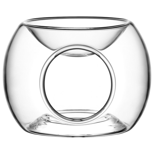 Simple Premium Transparent Tealight Wax Warmer Essential Oil Burner