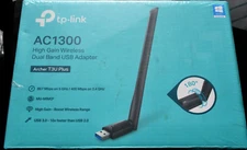 TP-LINK ~ AC1300 Archer T3U Plus ~ Wireless Dual-Band USB Adapter