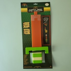 Nintendo Legend of Zelda Rollplay 8-Bit Classic Sword NEW ThinkGeek NES Sound