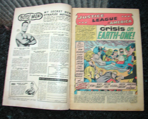 JUSTICE LEAGUE OF AMERICA #21 VG/F 5.0 KEY ISSUE 1st SA Appearance JSA, Dr. Fate - Picture 3 of 5