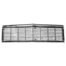 CHROME SILVER PLASTIC GRILLE 1982-87 CHEVROLET EL CAMINO/MALIBU