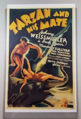 TARZAN AND HIS MATE MOVIE POSTER 11X17   P1