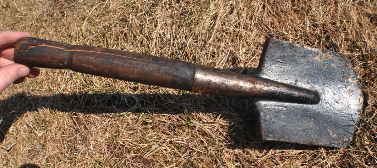 1940s USSR Soviet Russia WWII Red Army RKKA Spade Shovel