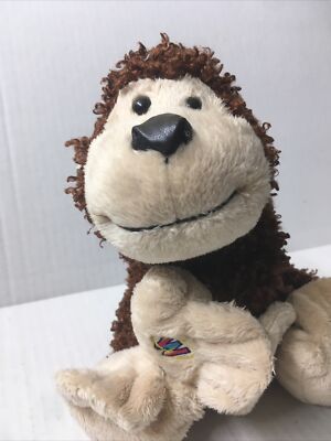 Ganz Webkins Soft Monkey Plush Stuffed Animal Brown No Code Toy Collectible