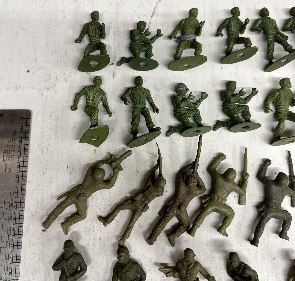 57) Vintage Plastic Army Men, Soldiers, MPC & Others | eBay