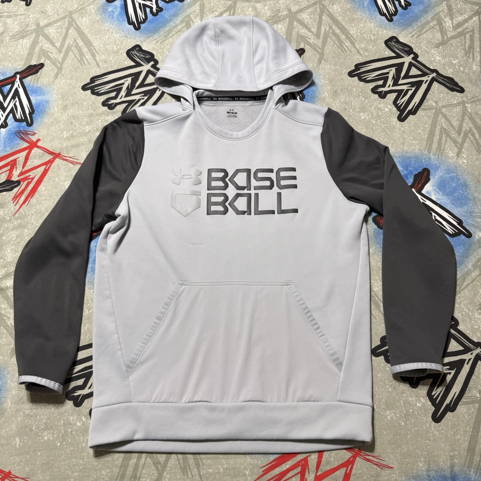 Under Armour Baseball Graphic Men's M Hoodie