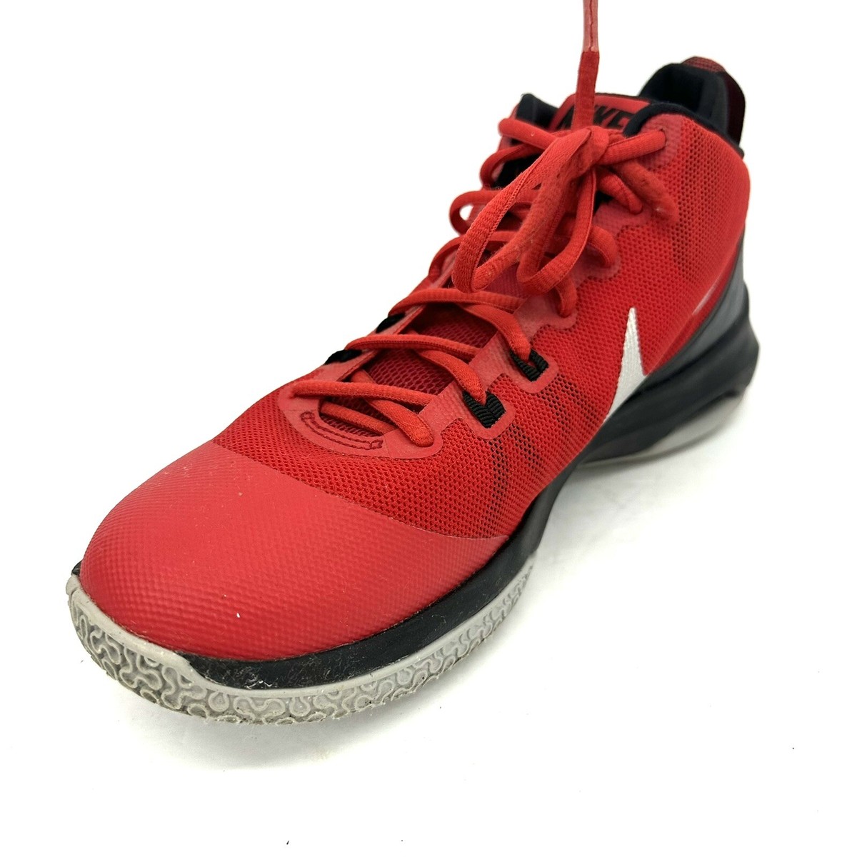 Nike Air Versitile Red 852431-600 Red Black Basketball Shoes  display picture 1