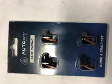 AutoArt SLOT CAR PART 13905 Guider with Braid set (4) FOR SUBARU IMPREZA 1/32