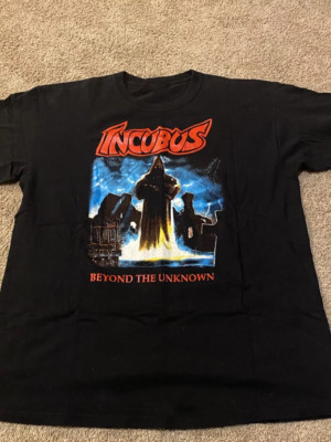 Beyond The Unknown Incubus Black T-Shirt Cotton Full Size  RD402