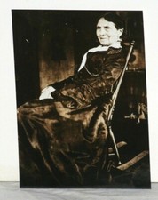 1910 Clara Barton, Red Cross Founder, Original Vintage 1 Silver Gelatin Photo