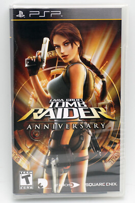 Sealed Lara Croft Tomb Raider Anniversary Sony PSP US NTSC Factory Sealed