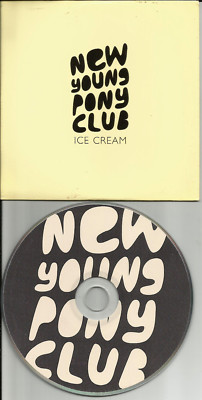 Nypc NEW YOUNG PONY CLUB Ice Cream 4TRX EXTENDED & REMIXES PROMO DJ CD single 