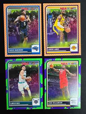 2024 NBA Hoops Haunted Hoops Orange/Green Card Bulk Lot. Buy more, pay less. NBA