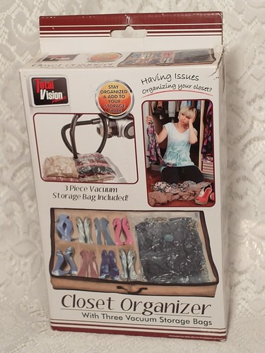 Total Vision Products Closet Organizer Home Decor tblmx1 - Picture 9 of 12