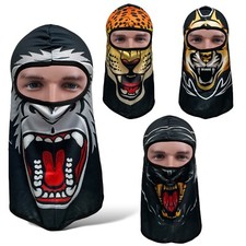 Balaclava Animal Full Face Mask for Outdoor Activities, UV Protection, Windproof