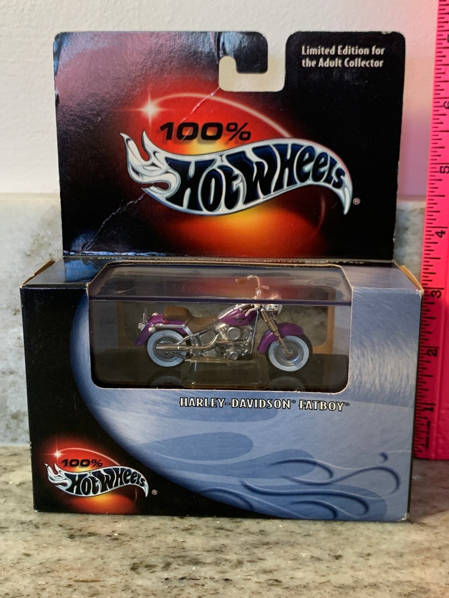 2000 Hot Wheels 1:64 Scale Harley-Davidson Fatboy Limited